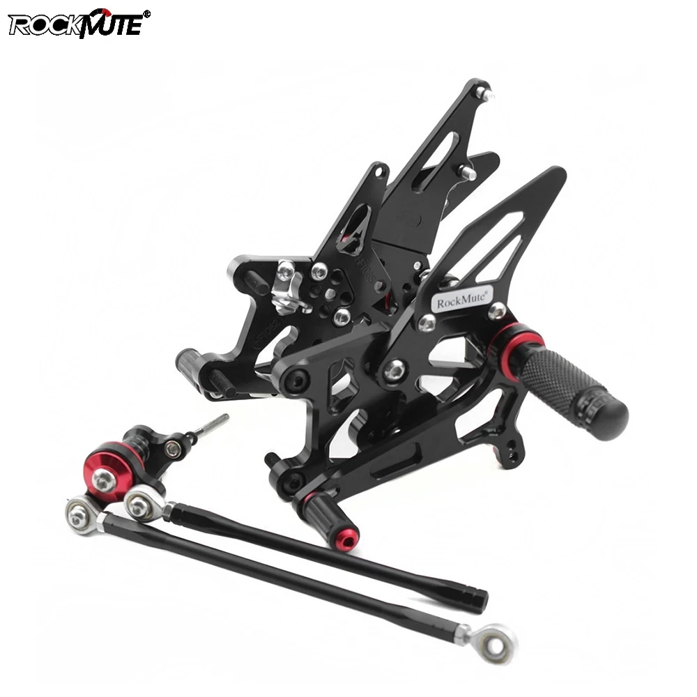 

Motorcycle Adjustable Running Boards Set For Honda CBR600RR 2009-2017 CNC Aluminum Running Boards Pedal Footrest