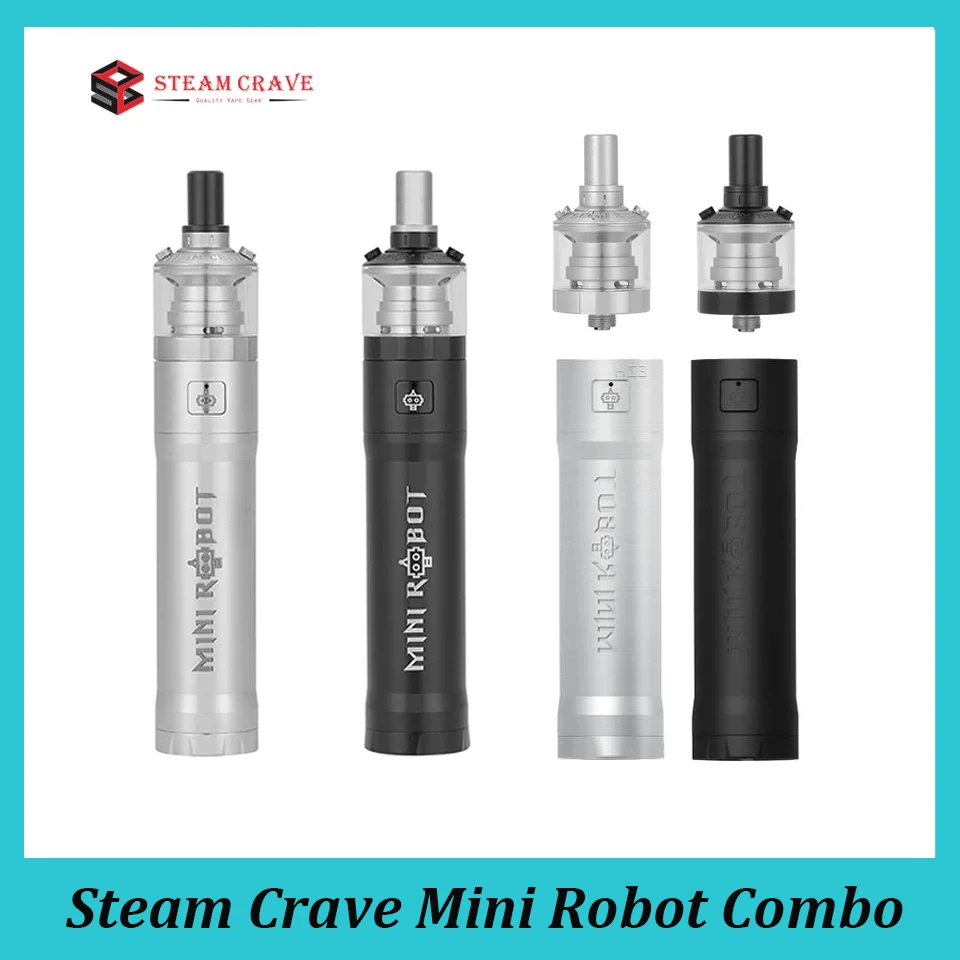 Набор для вейпа Steam Crave Mini Robot наборы электронных сигарет MTL RTA перестраиваемый