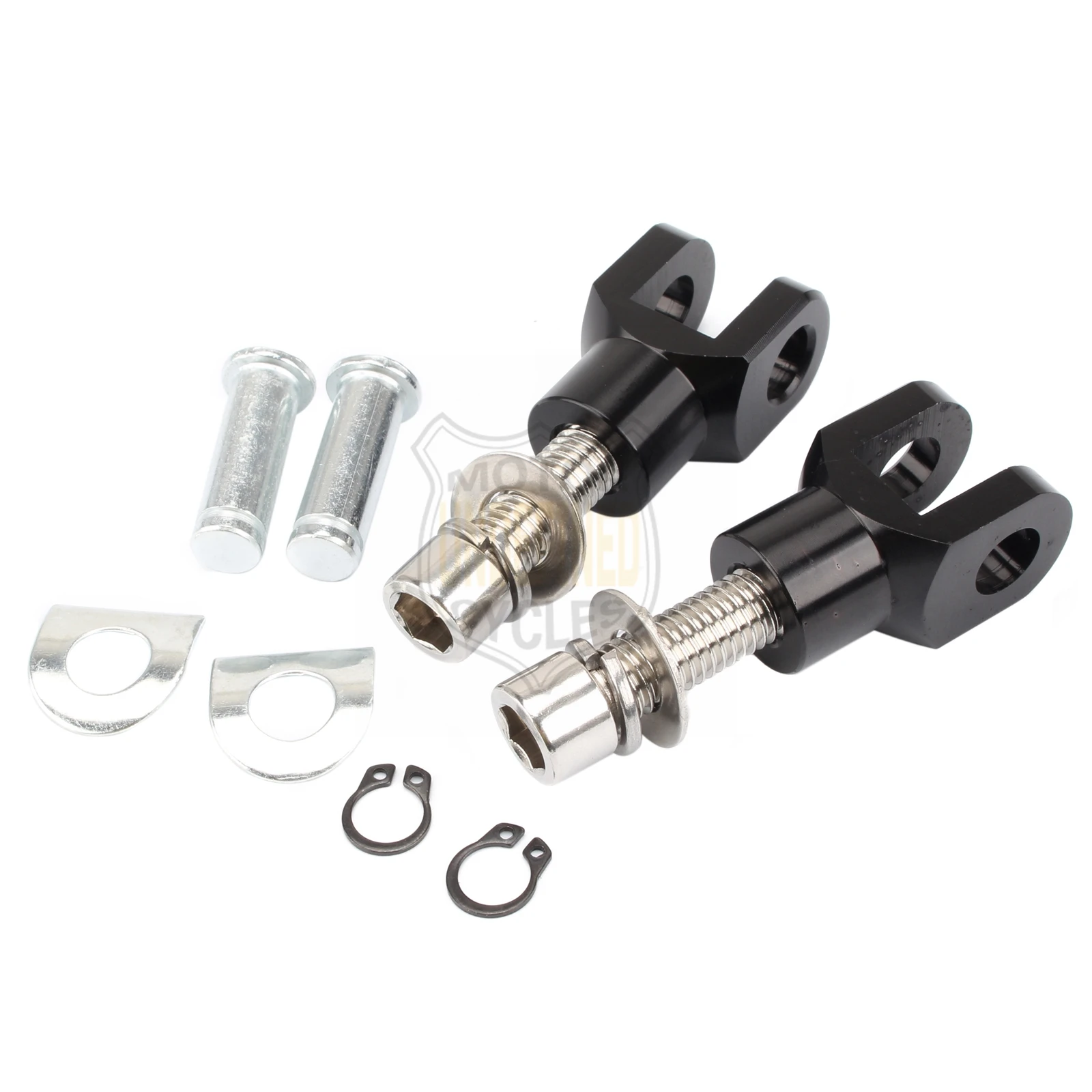 Мотоцикл хромированный ножной Peg Clevis Набор для Harley Honda Yamaha Suzuki Универсальный Footpeg подставка для ног Clevis крепление w/оборудование 29 мм