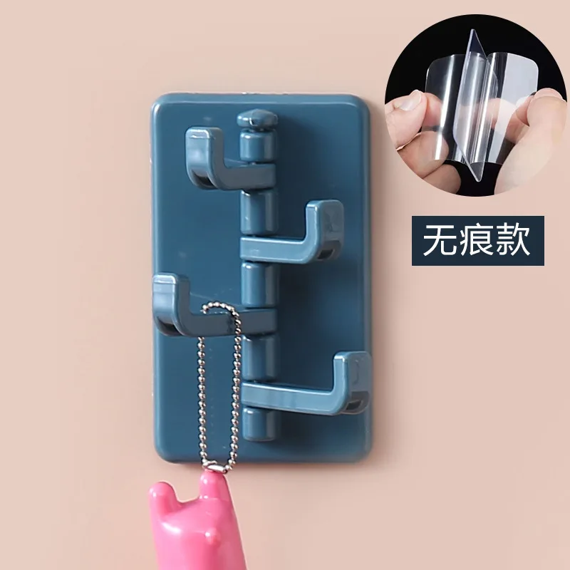 

2021 Newest Waterproof Powerful Self-adhesive Hook ABS Creative Organ Hook Kitchen Wall Hanging Wall Mount Bathroom Home Supply
