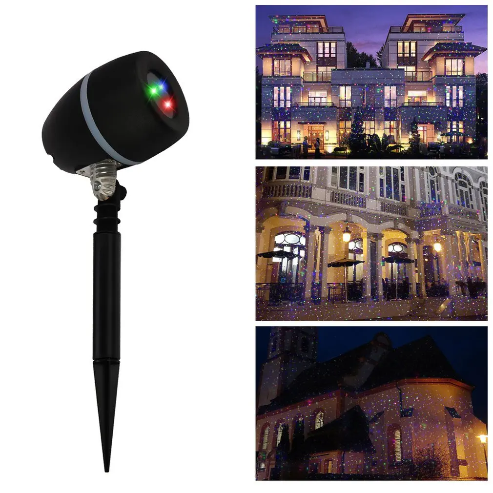 Лазерный прожектор со звездами нарусветильник Светодиодный с дистанционным