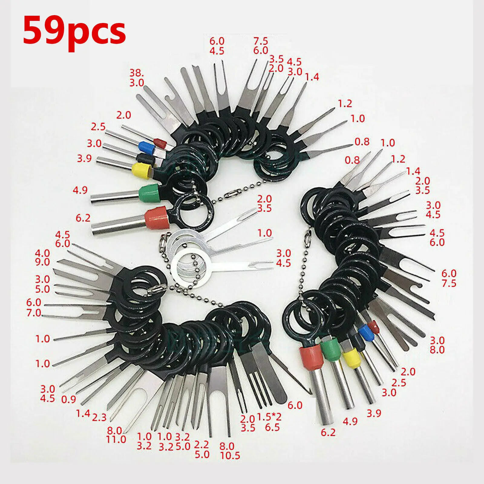 59 шт. набор инструментов для удаления автомобильных клемм|Стилус| |