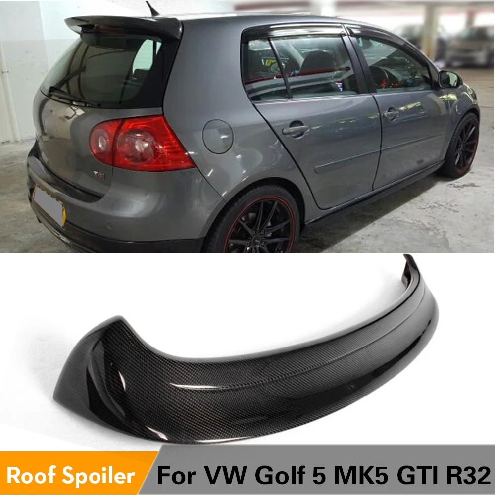 Автомобильный задний спойлер на крышу для Volkswagen VW Golf 5 V MK5 R32 GTI 2006 2009 окно из