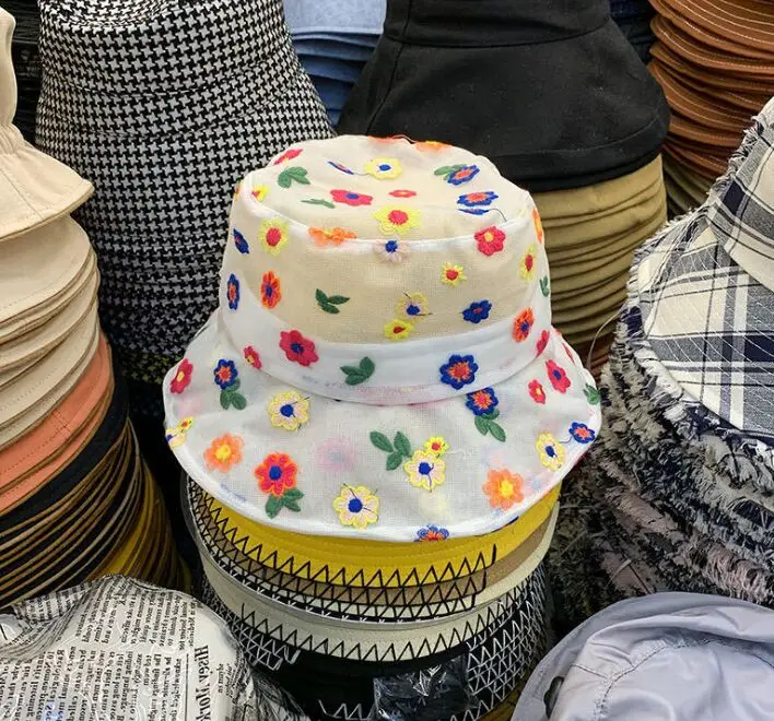 Панама женская кружевная с УФ-защитой элегантная шапка от солнца в стиле кэжуал