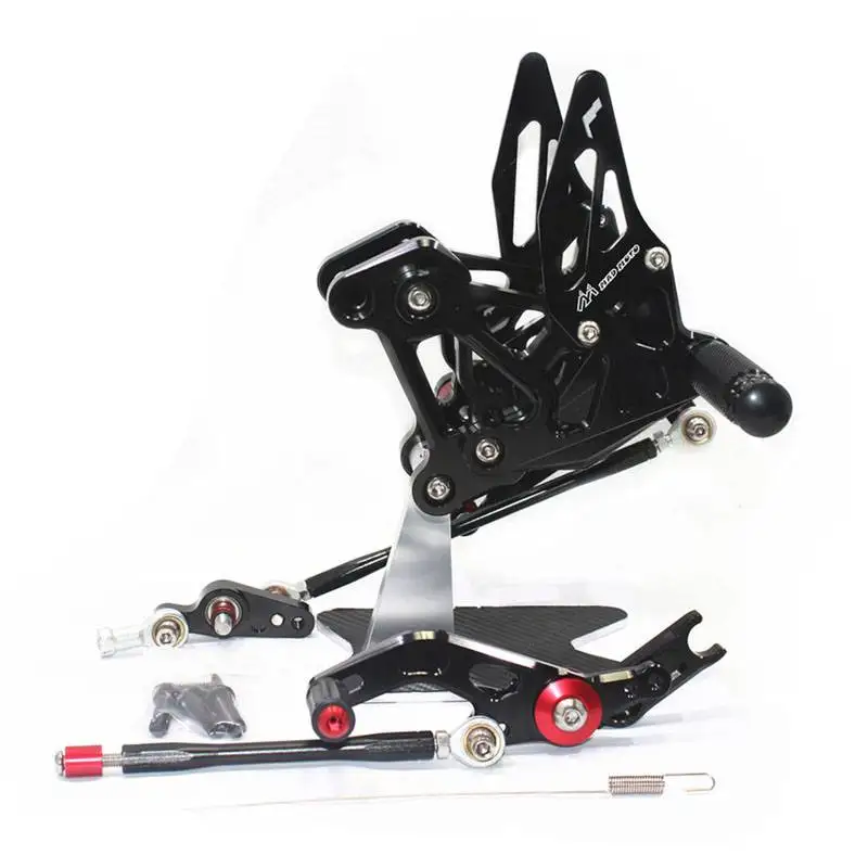 

Fit For MV AGUSTA F3 800 2012 2013 2014 CNC Adjustable Footrest Foot Peg Pedal Mount Bracket Sets Footpeg Rider Rear Rearset