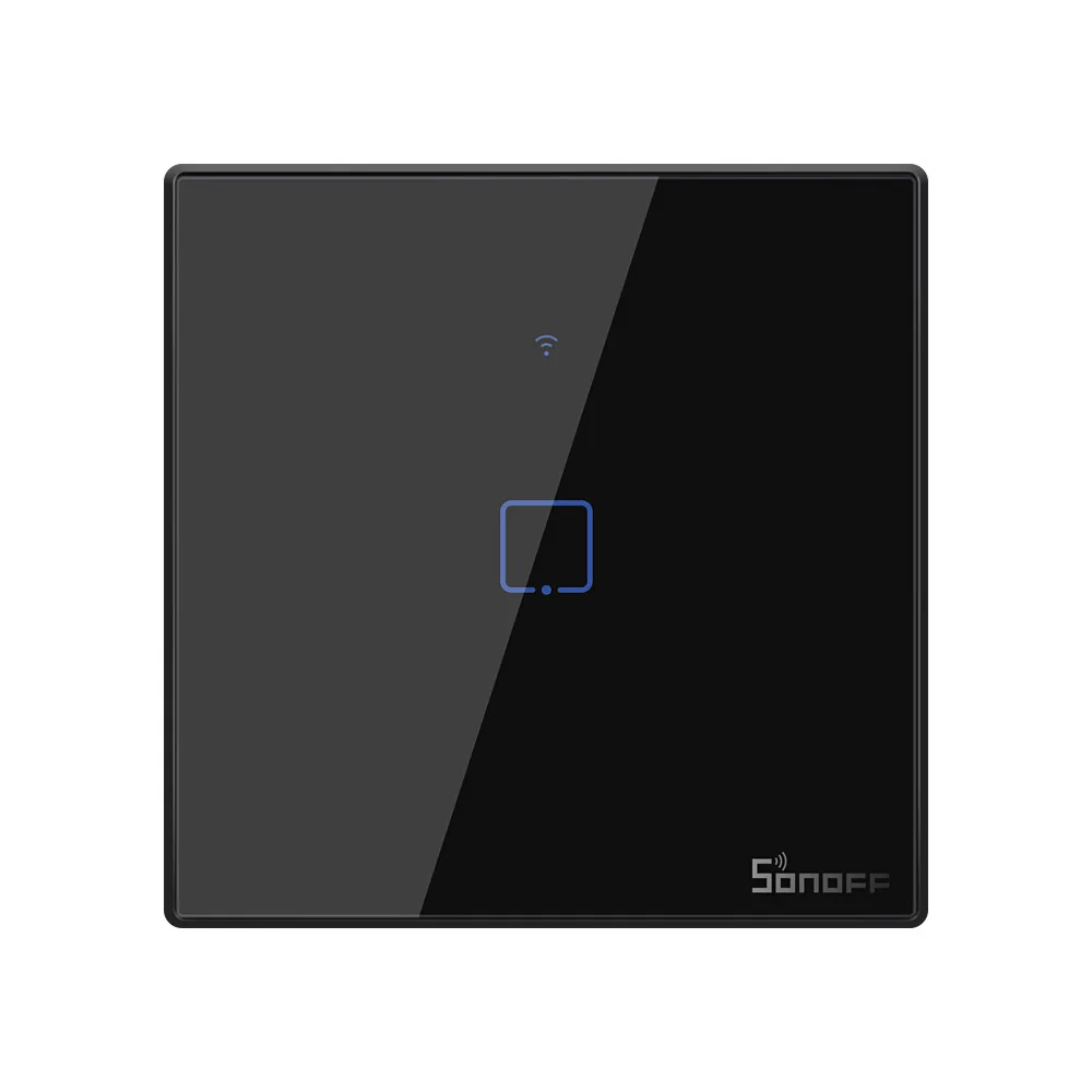 SONOFF T3 TX SmartSwitch Wifi настенный сенсорный переключатель с бордюром дома 433 пульт дистанционного управления RF/голосовой/APP/сенсорное управление работа с Alexa EU