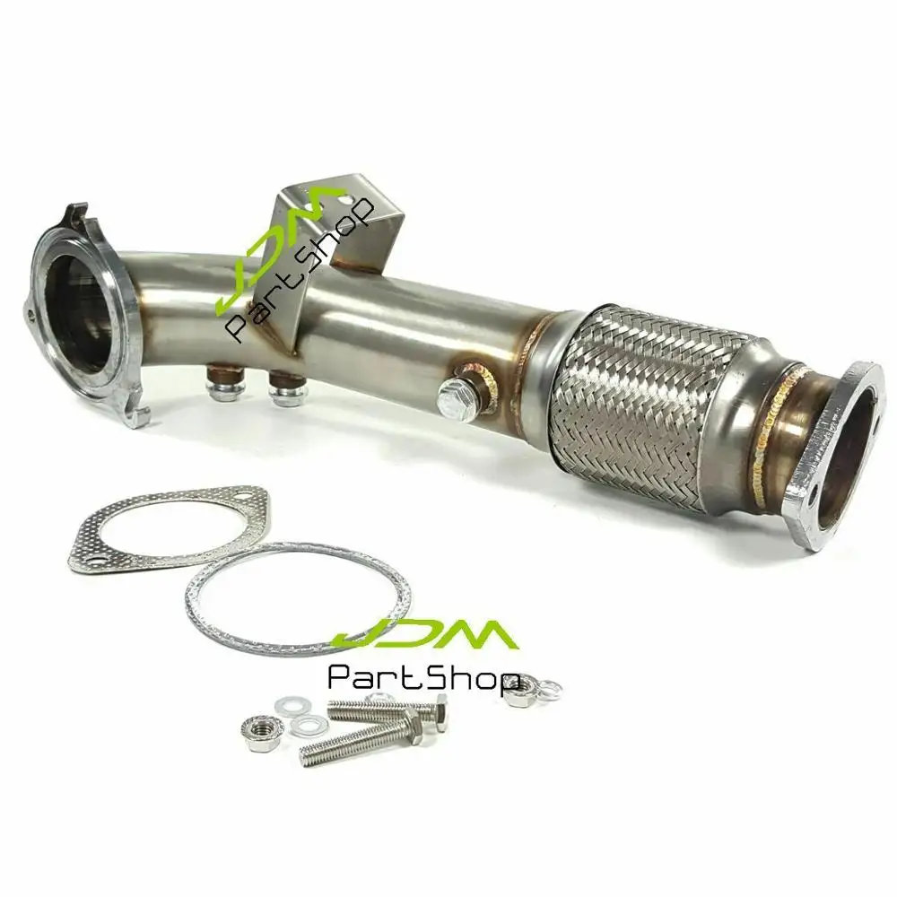 Выхлопная труба из нержавеющей стали для 2013- Ford Fiesta MK7 ST180 1.6L Ecoboost 3&quot