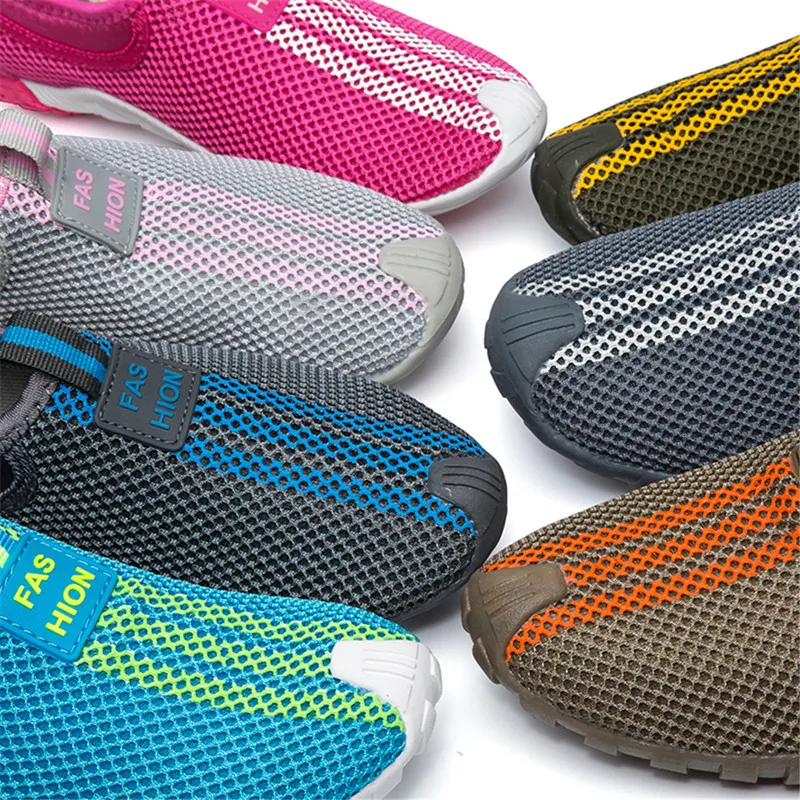 

Brand Men's Sneaker Low-cut Women's Walking Shoes Fitness Sports Footwear for The Elderly Soft Soles Breathable Casual Sneakers