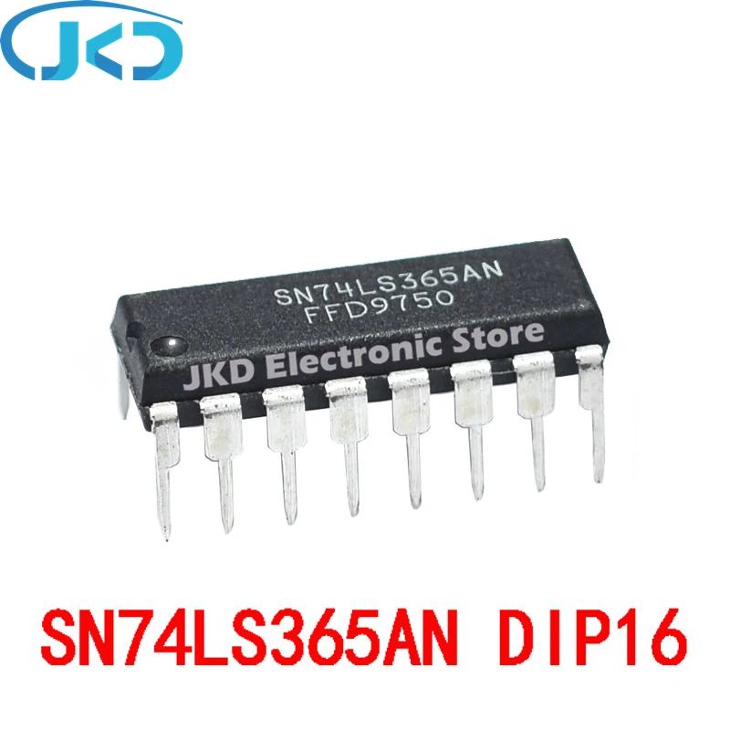 

10pcs SN74LS365AN SN74LS365N 74LS365N 74LS365 DIP-16 New IC