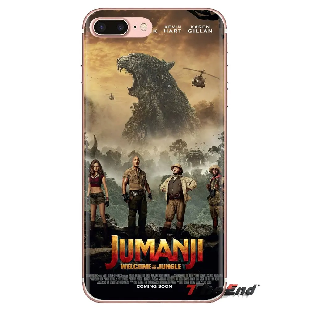 Прозрачный мягкий чехол Jumanji Добро пожаловать в джунгли для huawei mate Honor 4C 5C 5X6X7 7A 7C 8 9