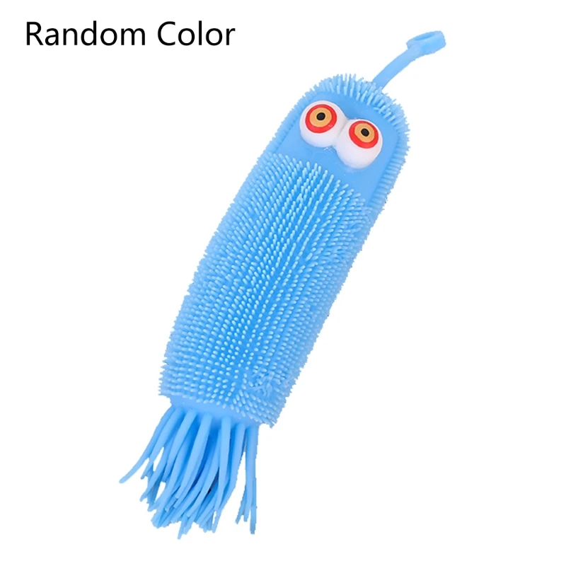 

Детская игрушка-осьминог, гусеница, Электронная мультяшная вентиляция, пушистый шар, светящаяся игрушка, детские игрушки, ФЛУОРЕСЦЕНТНОЕ с...