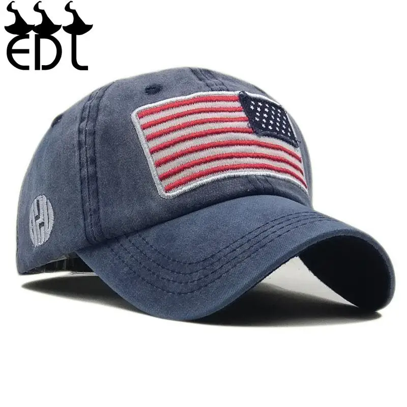 

Wholsale Fashion USA Flag Camouflage Baseball Cap For Men Women Snapback Hat Army American Flag Bone Trucker High Quality Gorras