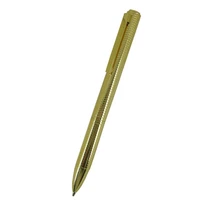 acmecn newest luxury carved ball pen silver gold 32g metal heavy ballpoint pen office school supplier writing stationery