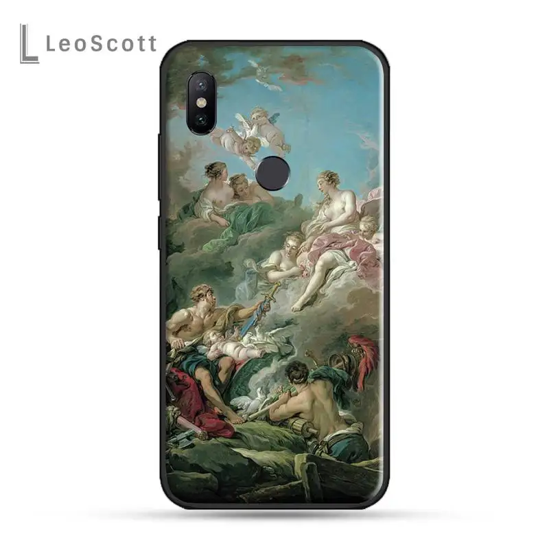 

art painting Birth of Venus self Phone Cases For Xiaomi Redmi note 7 8 9 t k30 max3 9 s 10 pro lite