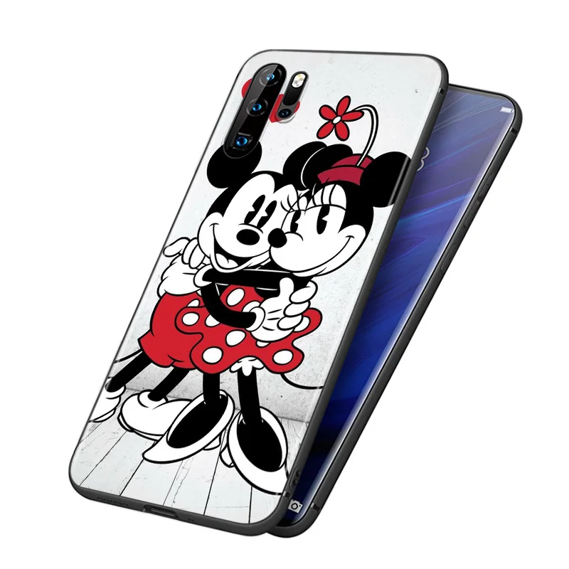 disney cartoon cute minnie mickey mouse for huawei p50 p40 p30 p20 p10 p9 p8 lite e mini pro plus 5g tpu silicone phone case free global shipping