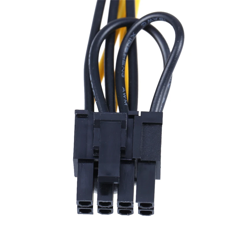 PCI E PCIe Express 6Pin гнездовой Двойной 2 портовый 8Pin ( 6 + 2Pin) Мужской адаптер видеокарта