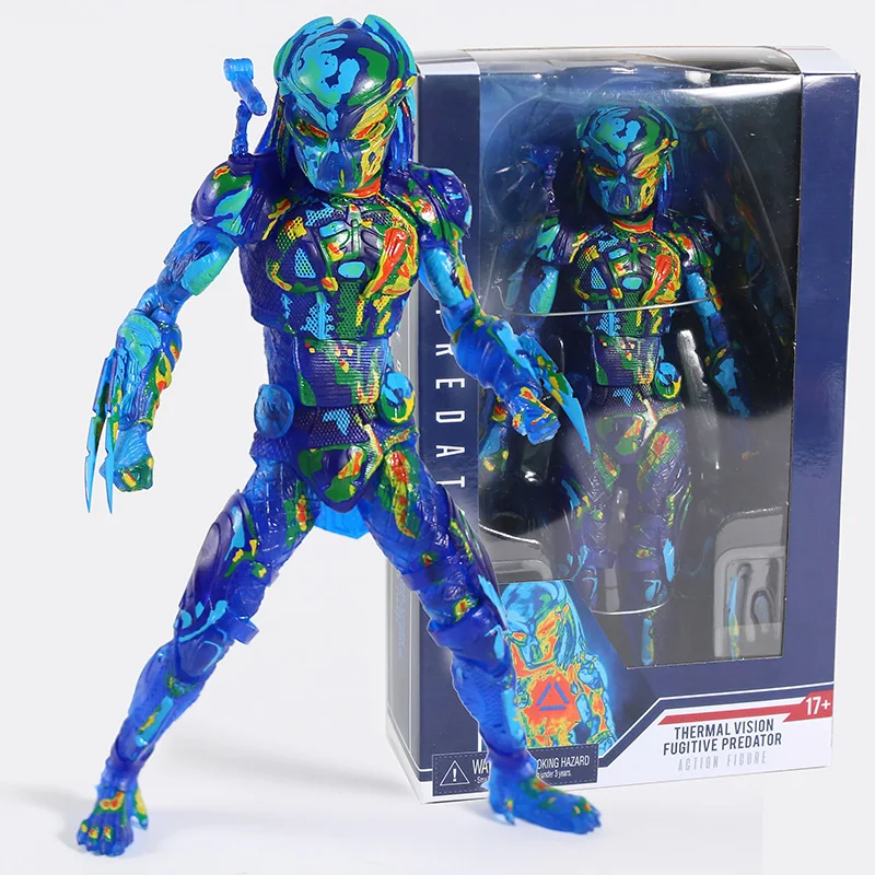 NECA Хищник тепловое зрение беглец 7 &quotэкшн-фигурка Коллекционная модель игрушка |