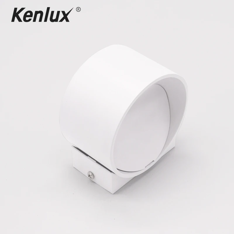 5 Вт Светодиодный светильник для помещений алюминиевый настенный квадратный