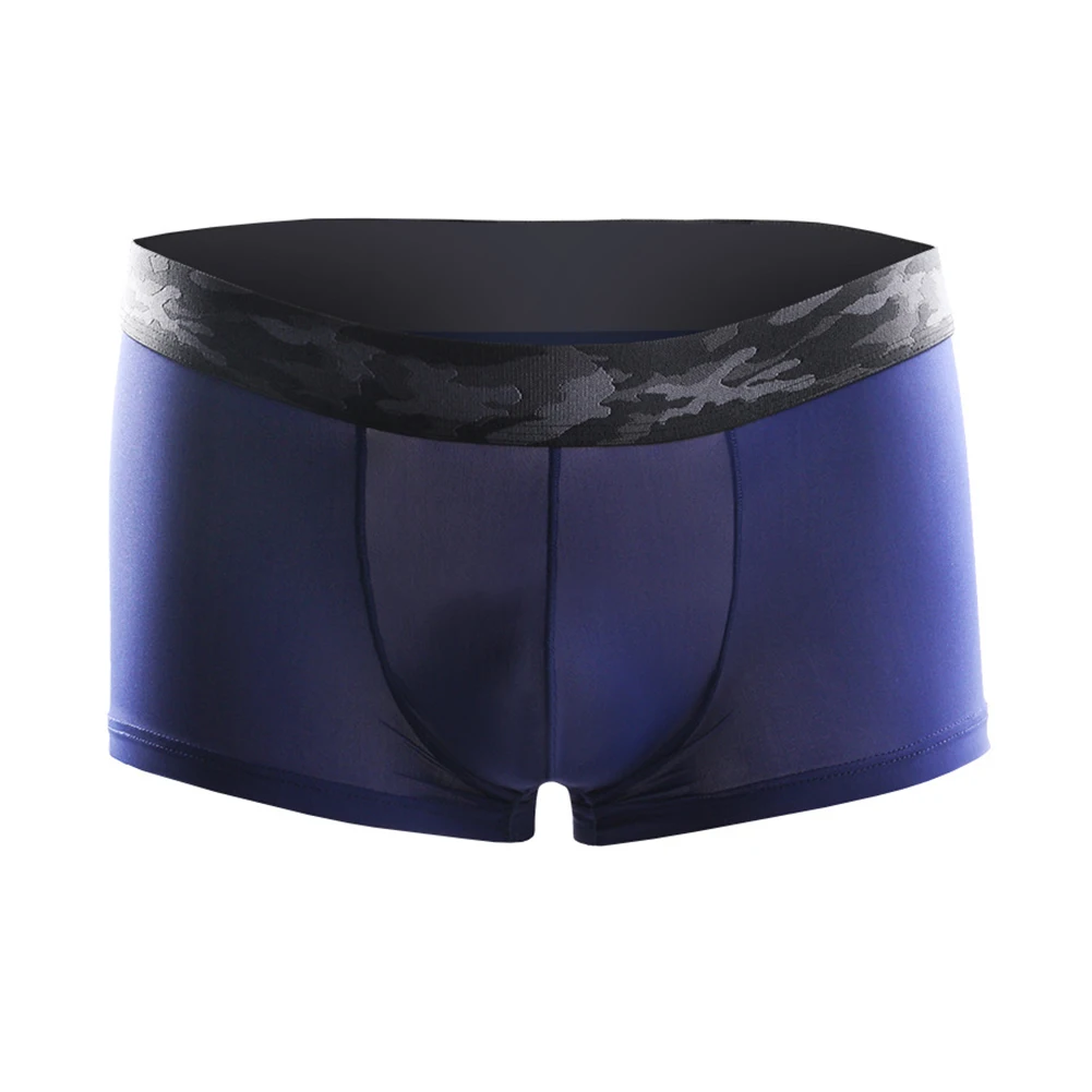 

Men Camo U Convex Pouch Elastic Breathable Boxers Briefs Underwear Underpants male pure men panties shorts underwear shorts