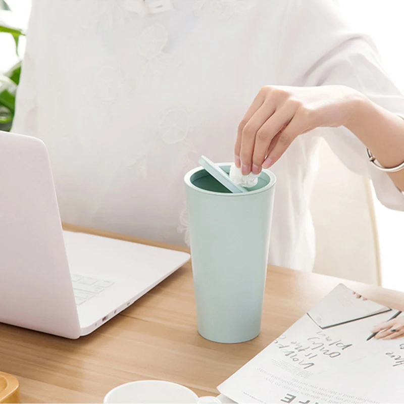 Новый мусорный бак настольный мини-мусорный маленький контейнер для автомобиля