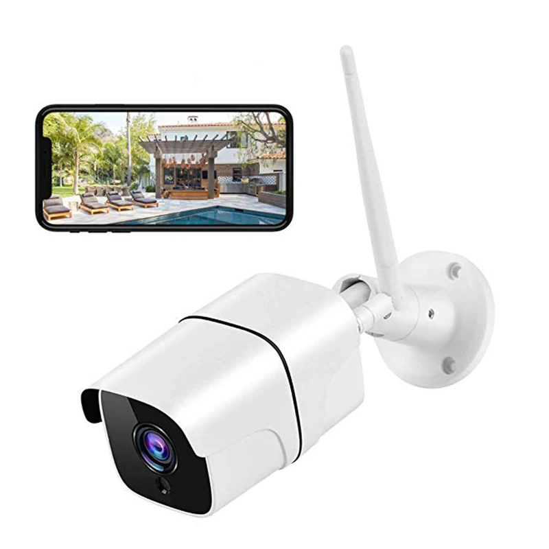 Wouwon 1080P Водонепроницаемая уличная ip камера Wifi безопасности цилиндрическая CCTV для