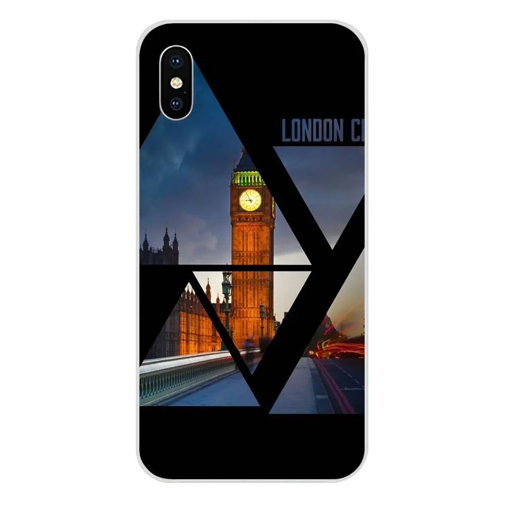 С городским пейзажем Лондона для Huawei NOVA 2 V20 Y3II Y5 Y5II Y6 Y6II Y7 Y9 G8 G9 GR3 GR5 GX8 Prime 2018 2019 |