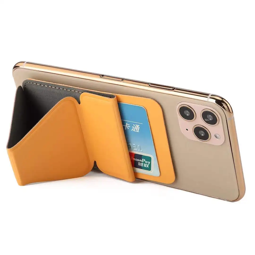 

Wallet Mobile Phone Magnetic Card Holder Compatible Wireless Charging for IPhone 12 Pro Series Case Luxury Leather Slots Covers