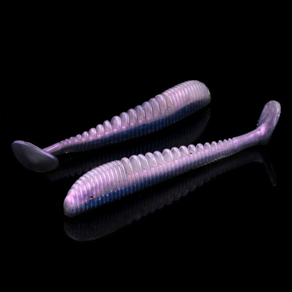 WALK FISH 10 шт./лот Awaruna 65 мм 1 5 г рыболовные приманки Мягкая приманка искусственная