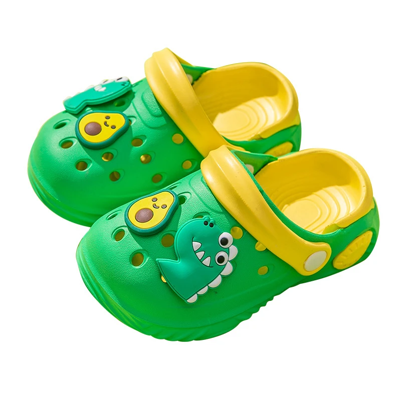 

toddler home slippers cartoon animal Summer slippers for 9month-5years baby boys girls lovely bath clog sandals shoes indoor