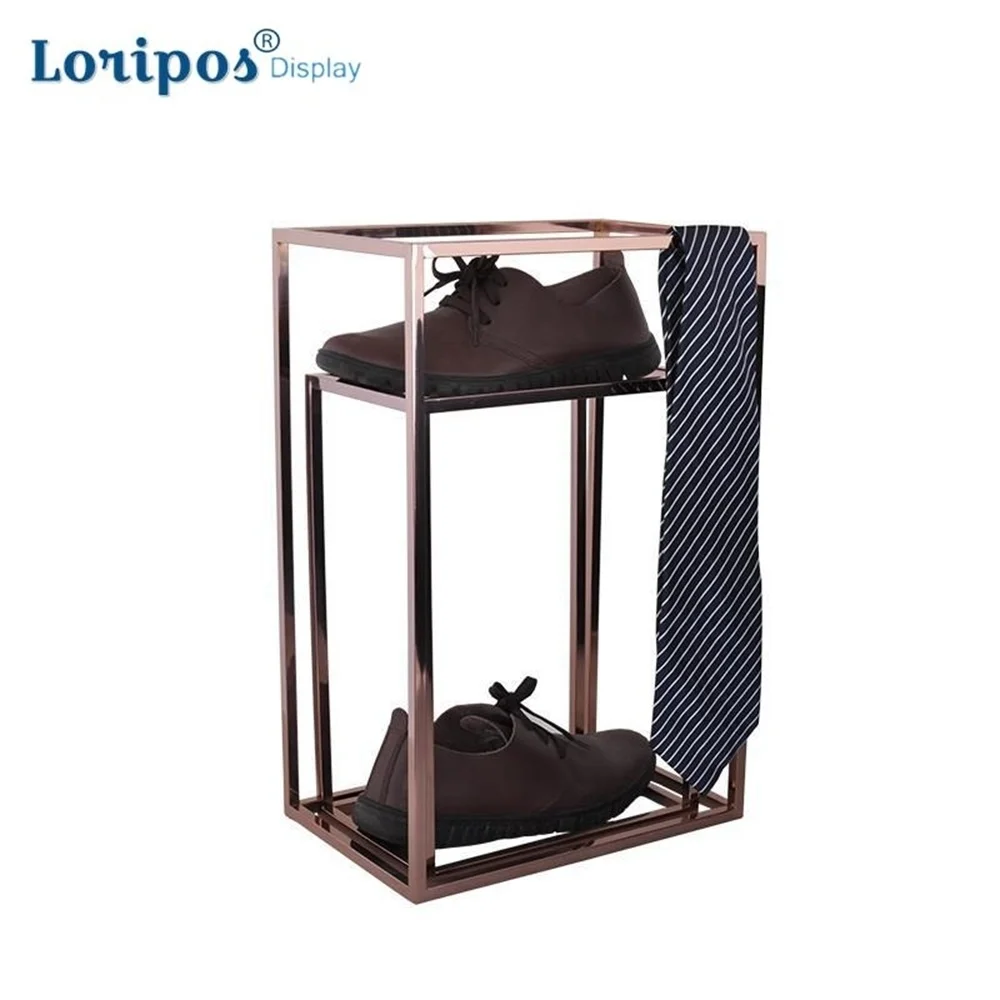 Высококлассная металлическая полка из нержавеющей стали для демонстрации