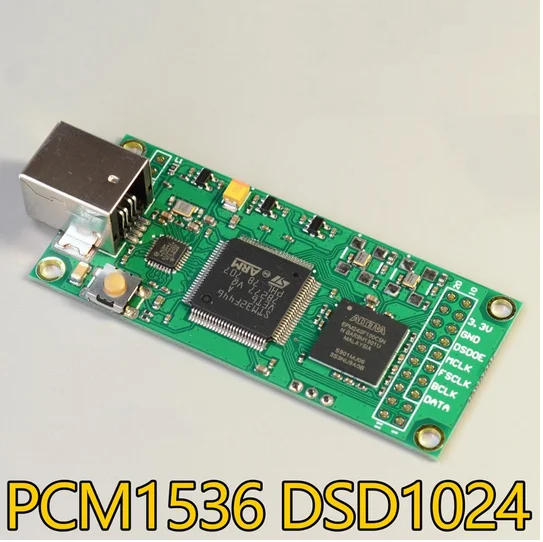 Цифровой USB интерфейс AS318B PCM1536 DSD1024 совместимый с Apple IPhone XMOS к I2S|Аксессуары для MP3