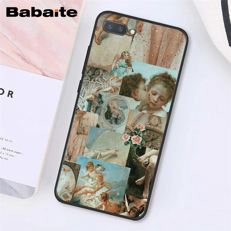 Чехол для телефона Babaite с ангелами возрождения Huawei Honor 8X 9 10 20 Lite 7A 8A 5A 7C 10i 8C 9X