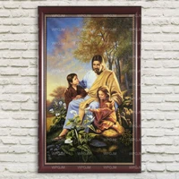 customized jesus christ christmas gift new year gift oil painting on canvas 100 handpainted wall art navidad %d0%bd%d0%be%d0%b2%d1%8b%d0%b9 %d0%b3%d0%be%d0%b4