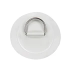 1 шт., D-образное кольцо из нержавеющей стали, 5 см