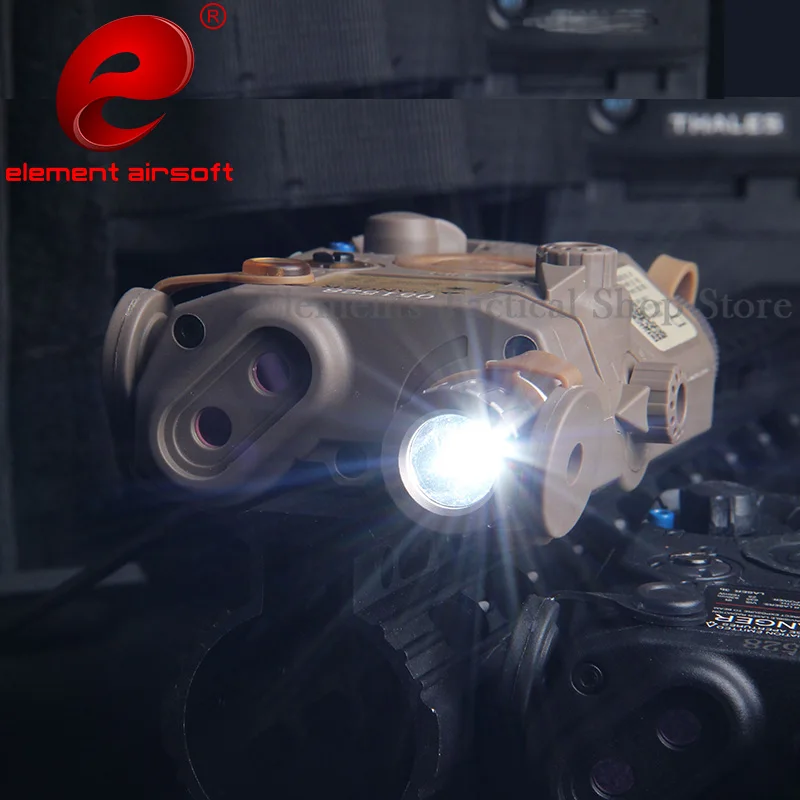 Element Airsoft тактический фонарь вспышка светильник PEQ 15 зеленая ИК пистолет Лазерные