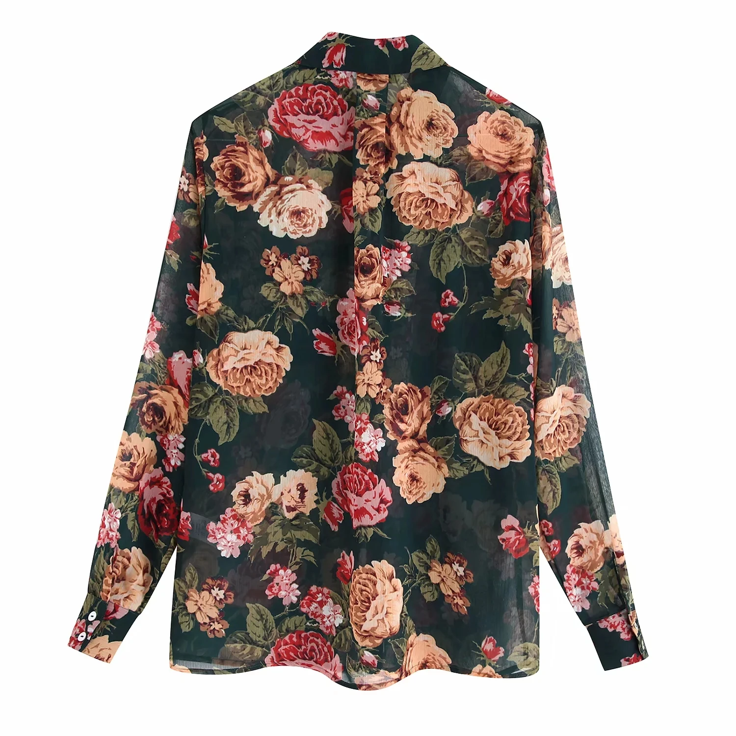 Женская шифоновая блузка с длинным рукавом осенняя zora женские блузки и