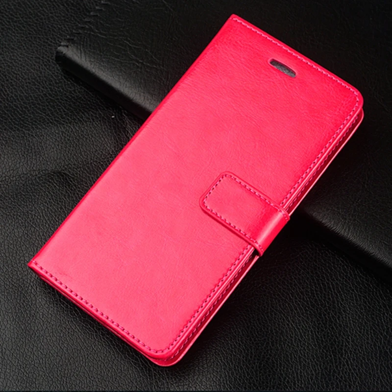 Rose Роскошный кожаный чехол для huawei Y9 Y5 Y6 Y7 Prime Pro Y6 Y5 Y6 II 2 Y5II Y6II Роскошный кожаный чехол-книжка с бумажником в мягкой обложке - Цвет: Rose