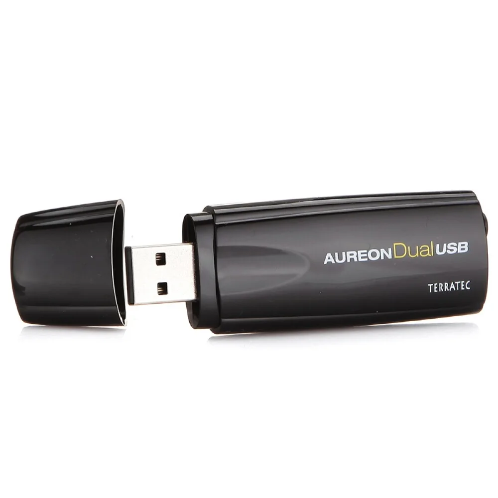 DAC TerraTec золотистый двойной USB звуковая карта без драйвера стерео выход микрофон