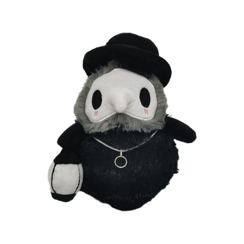 

Plague Doctor Stuffed Plush Toy Luminous Couple Cartoon Animal Beak Doctor Doll Party Prom Props Plush Toy Valentine Gifts