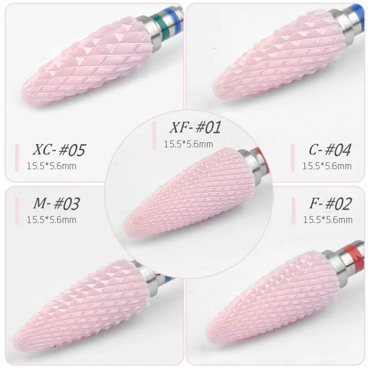 

Milling Cutter For Manicure Ceramic Nail Drill Bits Manicure Machine Accessories Rotary Electric Nail Files Nail art tools