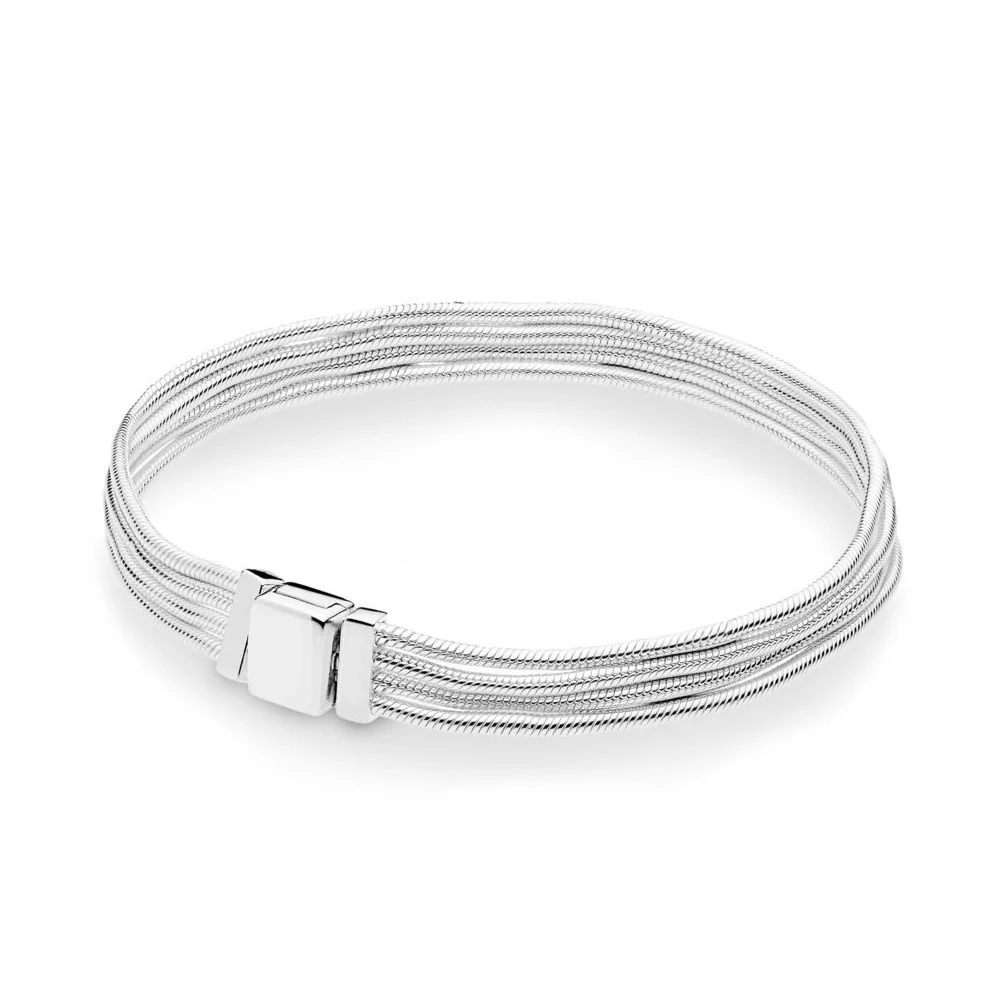 

597943 Reflexions Multi Snake Chain Bracelet
