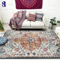 SunnyRain 1-piece Printed Persia Living Room Carpet Large Size Area Rugs for Bedroom Rug