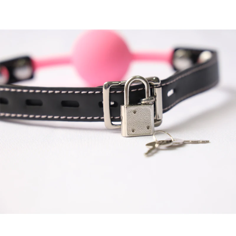 Кляп БДСМ в рот для минет эротический открытый мяч девушек присоска Сексуальная