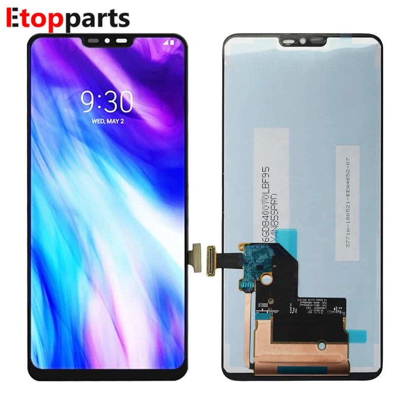 Для LG G7 дисплей ThinQ G710 G710EM G710PM G710VMP ЖК-дисплей с сенсорным экраном дигитайзер Запасные части