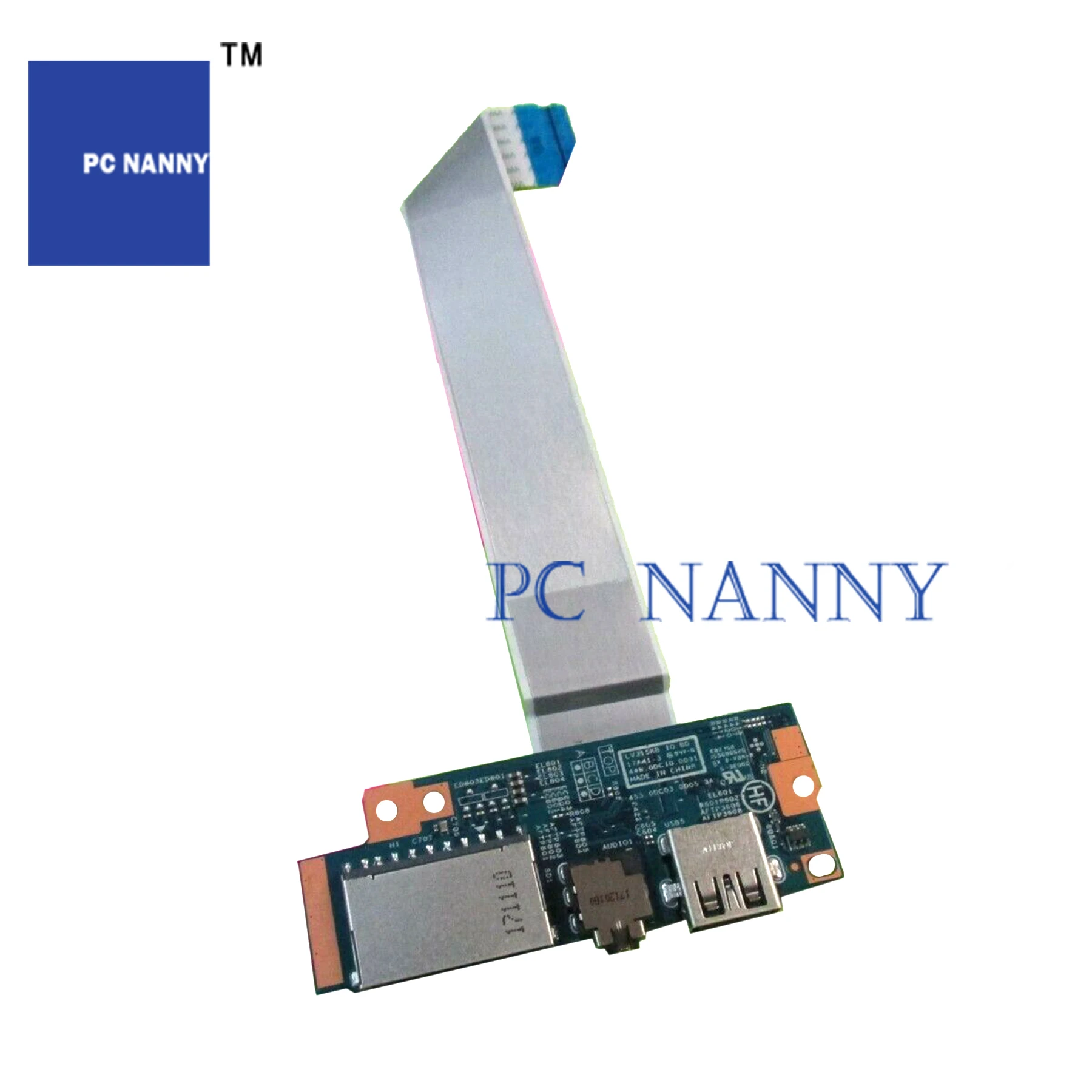 

PCNANNY FOR IDEAPAD V330-15IKB v330-15 AUDIO USB SD CARD READER BOARD Light strip board YILV315KB Speaker 5SB0Q60002