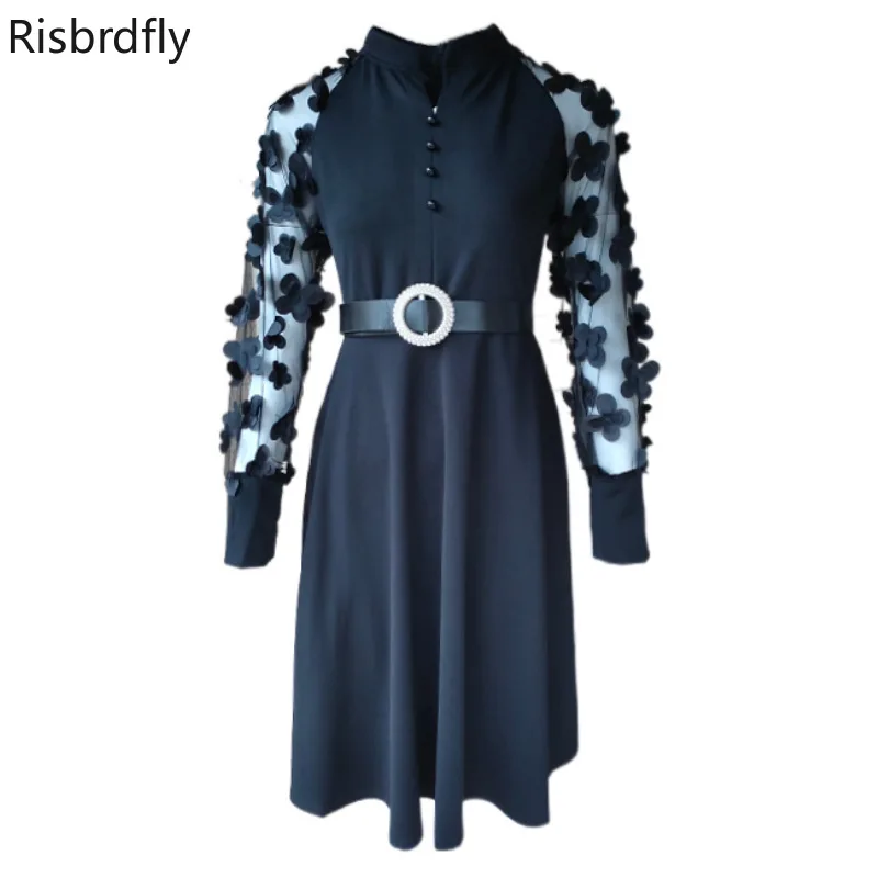 

African Dresses for Women 2021 Fashion Style Summer African Women Polyester Long Sleeve Dress African Clothes for Women