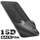 Новая Гидрогелевая пленка полное покрытие Задняя мягкая защитная пленка для экрана для iPhone X XS MAX XR 6 6S 7 8 Plus 7Plus 8 Plus защита от отпечатков пальцев