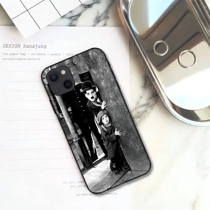 Чехол для телефона Coogan-Kid-C-Ли-Чаплин-Джеки iPhone 11 12 Mini 13 Pro XS Max X 8 7 6s Plus 5 SE XR |