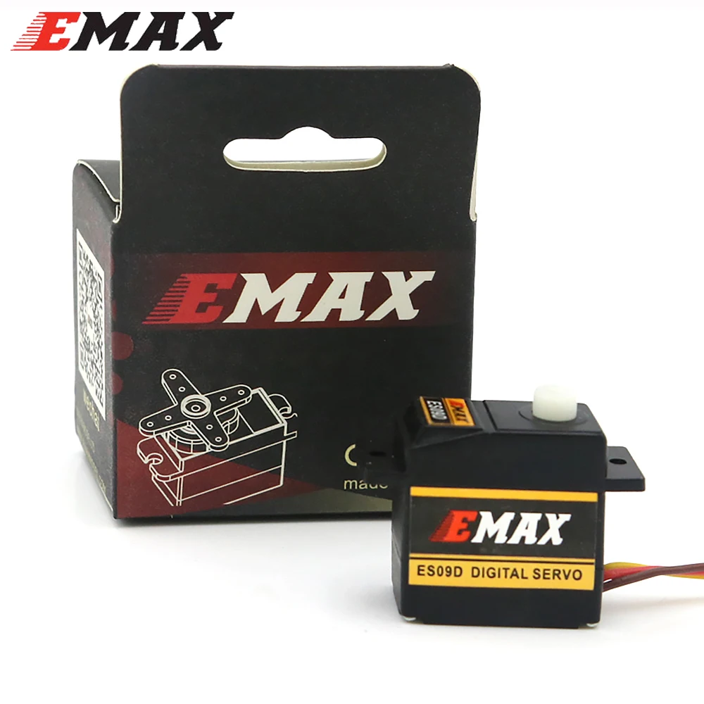 Двухподшипниковый цифровой сервопривод EMAX ES09D 4 8-6 0 в с высоким крутящим моментом