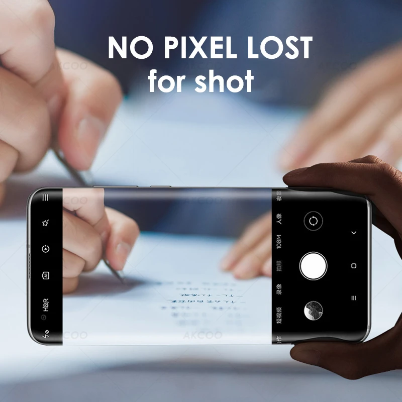 Akcoo Galaxy S21 Ultra Camera Lens Protector Metal Aluminum Alloy Film for Samsung Note 20 S20 Plus Camera Lens Film antiscratch